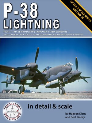 cover image of P-38 Lightning in Detail & Scale, Part 1
